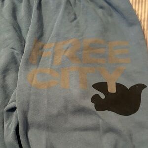 Freecity Blue Track Pants